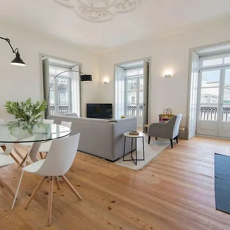 Apartment Unique 2 Bdr River View Baixa Alfama C Lisbon