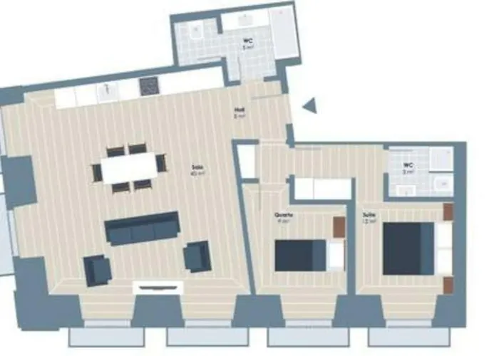 Unique 2 Bdr River View Baixa Alfama C Apartmán